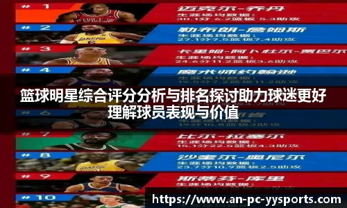 篮球明星综合评分分析与排名探讨助力球迷更好理解球员表现与价值